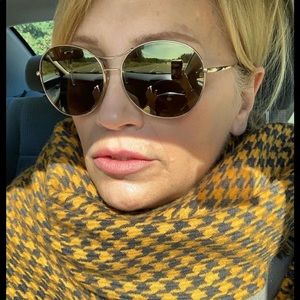 Maui Jim Opihi Gold Aviator Sunglasses